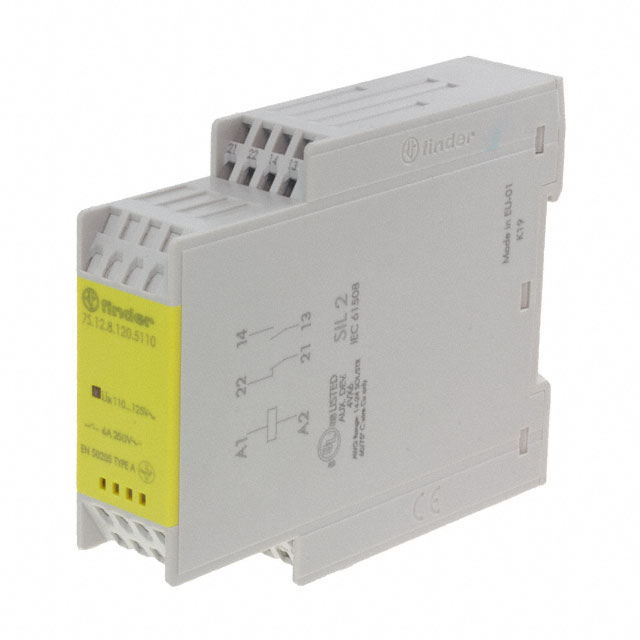 7S.12.8.120.5110 Finder Relays, Inc.  Safety Relays